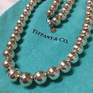 Tiffany Sterling Silver Ball Necklace